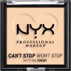 Nyx - Can T Stop Won T Stop Mattifying Powder - Light