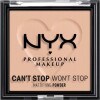 Nyx - Can T Stop Won T Stop Mattifying Powder - 04 Medium