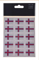 Oblater Færøske Flag - Store
