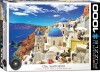 Puslespil Med 1000 Brikker - Oia Santorini I Grækenland