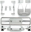 On Road Racing Truck H Parts Chrome Plated - 54828 - Tamiya