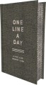 One Line A Day A Five-Year Memory Book Charcoal Canvas