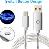 Oniverse Micro Usb Charge Cable With Led 2 Meters - White