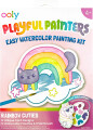 Ooly - Vandfarve Sæt - Rainbow Cuties - Playful Painters