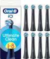 Oral B - Oral-B Io Ultimate Clean Børstehoveder - Black - 8 Stk