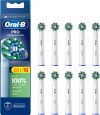 Oral B - Pro Cross Action Børstehoveder - White - 10 Stk