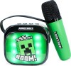 Otl - Light Up Wireless Karaoke Speaker W Microphone - Minecraft