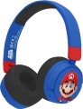 Super Mario - Trådløse Høretelefoner Til Børn - Blå