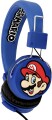 Super Mario - Hovedtelefoner Til Børn - Blå