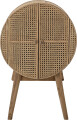 Bloomingville - Otto Rundt Skab - Natur - Rattan Plast - 51 5X80X28 Cm