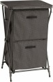 Outwell - Domingo 2-I-1 Camping Skab Og Bord - Sort - Metal Plast