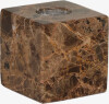 Oyoy Living Design - Savi Square Marmor Lysestage - Lav - Brun