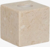Oyoy Living Design - Savi Square Marmor Lysestage - Lav - Hvid