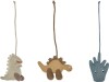 Oyoy Mini - Dino Play Gym Toy - Beige Saffron Blå