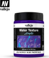Vallejo - Water Texture Akryl Medium - Pacific Blue 200 Ml
