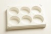 Palette Til Blokfarver Plast 6 Rum - Artino