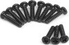 Pan Head Tapping Screws Bbho26 12Mm 12Pcs - 548015 - Blackzon