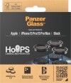 Panzerglass - Iphone 15 Pro Max - Hoops Linsebeskytter - Sort Metal