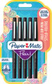 Paper Mate - Flair Felt Tip Pen M Black 5 Pack 2028909