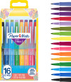Paper Mate - Flair Filtspidspenne - Assorted Colours - Medium 0 7 Mm - 16