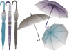 Paraply - Semi Transparent - Overraskelsesfarve - 90 Cm