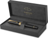 Parker - Duofold Centennial Fountain Pen - Classic Black With Gold Trim -