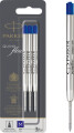 Parker - Quinkflow Kuglepen Blækpatroner - Blå - Medium