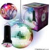 Party Fun Lights - Rotating Mirror Ball With Led And Motor