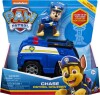 Paw Patrol Figur - Chase Med Politibil