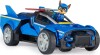 Paw Patrol - Chase Deluxe Køretøj Med Chase Figur - Mighty Movie