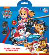 Paw Patrol Scratch Art
