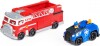 Paw Patrol Figur - True Metal - Chase I Politi Bil Brandbil
