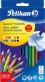 Pelikan 12 Col Pencils Aquarell - Hexa - Fsc