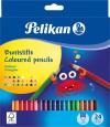Pelikan Farveblyant Trekantet - 24 Stk