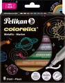Pelikan - Colorella Metallic Tusser - 8 Farver