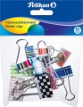 Pelikan Fold Back Clips 32 19 9 Mm - Assorterede