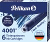 Pelikan Ink Cartridges Tp 6 Blue Black