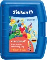 Pelikan - Creaplast Modellervoks - 9 Farver - 300 G