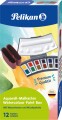 Pelikan Paint Box Pro 12 Farver - Hvid