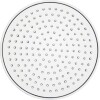 Perleplade - Lille Rund - Str 9 Cm - Medium - Transparent - 1 Stk