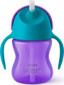 Philips Avent - Sugerørskop - Blå Og Lilla - 200 Ml