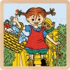 Pippi Langstrømpe - Træpuslespil - Pippi Og Hs Nillsson