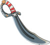 Piratsabel - Pirate Red Stripe-Serien