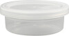 Plastbøtte Med Låg - H 24 Mm - Ø 68 Mm - 45 Ml - 20 Stk