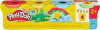 Play-Doh - Modellervoks Sæt - 4-Pak - Klassiske Farver - 340 G