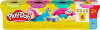Play-Doh - Modellervoks Sæt - 4-Pak - Livlige Farver - 340 G