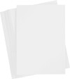 Playcut Kulørt Papir A4 120 G - 20 Arkhvid