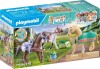 Playmobil Horses Of Waterfall - 3 Heste Med Sadler - 71356