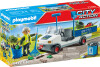 Playmobil City Action - Hold Byen Ren Med E-Køretøj - 71433