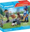 Playmobil - Police Search With Dog 71731